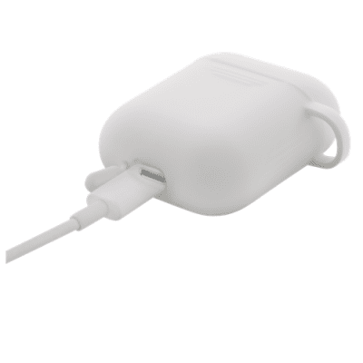 Silikonskal för Apple Airpods Vit