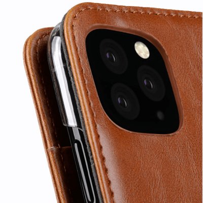 Melkco Wallet Case Plånboksfodral för iPhone 11 Pro Brun