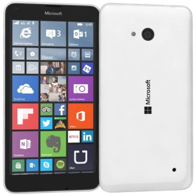 microsoft nokia lumia 640 lte 8gb begagnad grade c vit