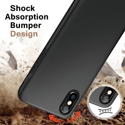 skal till iphone X/XS - Svart