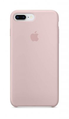 Apple Silikonskal till iPhone 7 Plus Rosa Sand