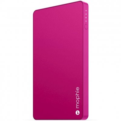 powerbank ström kraftpaket 3000 rosa pink mophie