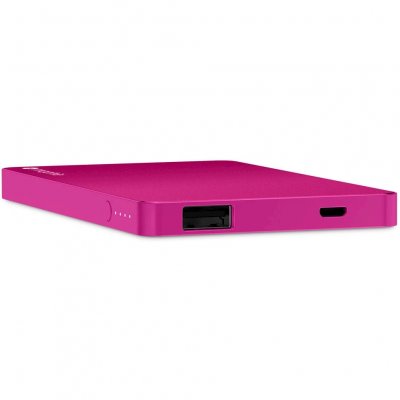 powerbank ström kraftpaket 3000 rosa pink mophie