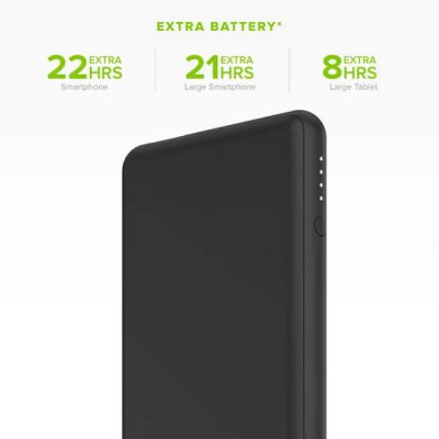 mophie powerstation plus usb-c 6000mah svart