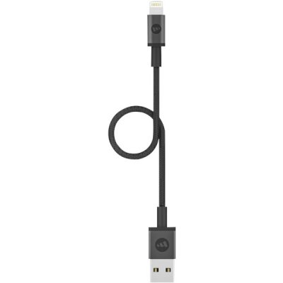 Mophie USB-A till Lightning Laddningskabel 9cm - Svart