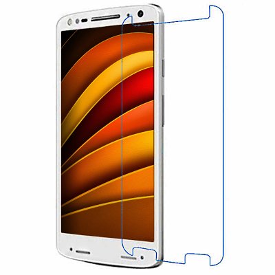 moto x force skärmskydd härdat glas tempered glass 9h