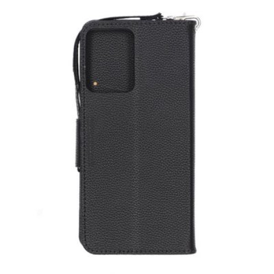 Motorola Moto E14 Plånboksfodral med Stativ Svart