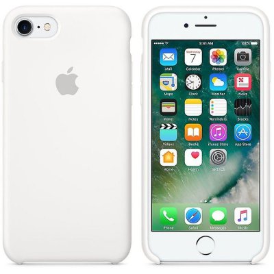Apple iPhone 8/SE 2 Silikon skal original vit
