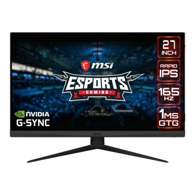MSI Optix G273QF 27 2560 x 1440 165Hz WQHD Gamingskärm - Svart