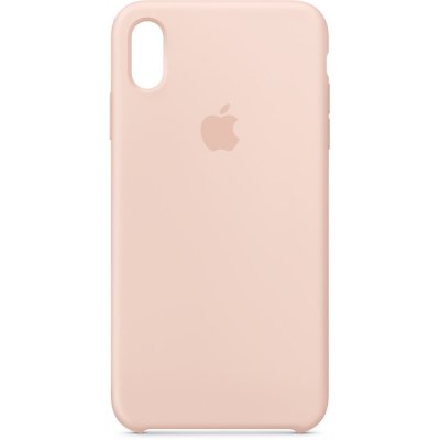 Apple iPhone XS Max Silikonskal Sandrosa