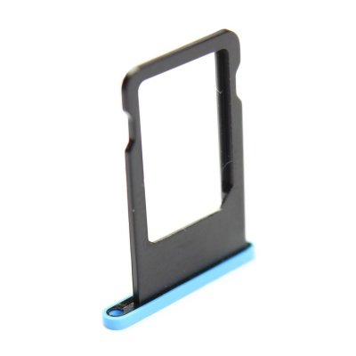 iphone 5c simkortshållare blå blue sim card tray
