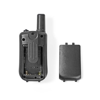 Nedis Walkie-Talkie 2 x handenheter 5km PTT VOX 2,5h Svart