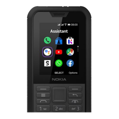 nokia 800 tough 4 gb svart stål