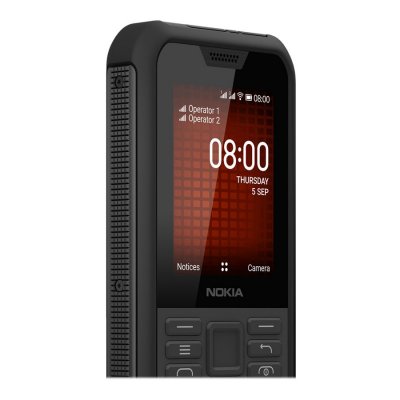 nokia 800 tough 4 gb svart stål