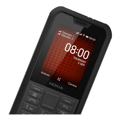 nokia 800 tough 4 gb svart stål