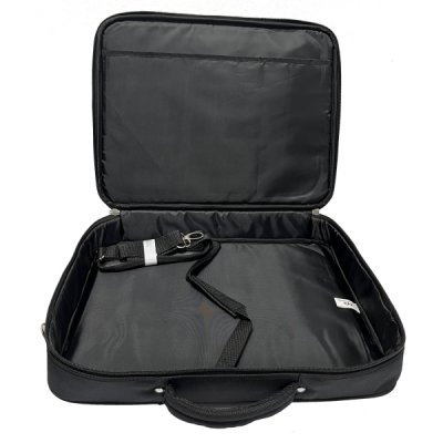 Nordic Accessorier Bärväska 3CO-SB1 15.6 tum Röd Svart Dragkedja Axelrem Meshficka