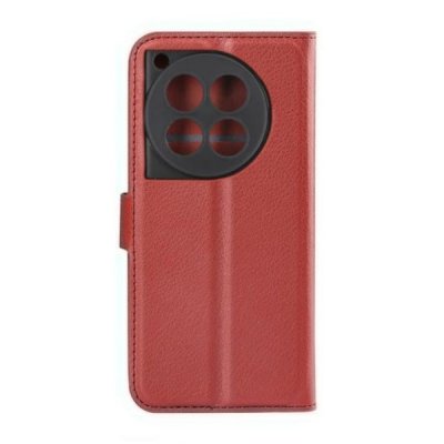OnePlus 12 5G Plånboksfodral med Stativ Brun