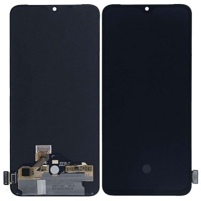 oneplus 7 original display med ram skärm svart
