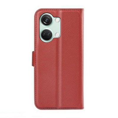 OnePlus Nord 3 5G Plånboksfodral med Stativ Brun