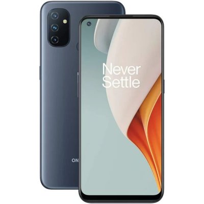 oneplus nord n100 4gb 64gb 6.52 dual sim smartphone begagnad grade b midnight frost