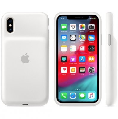 Apple iPhone X/XS Smart Battery Case - Vit