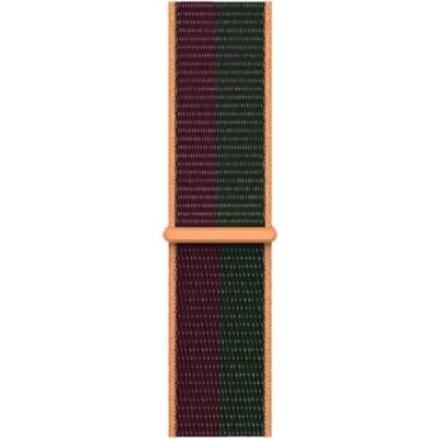 original apple sport loop armband 45mm dark cherry forest green
