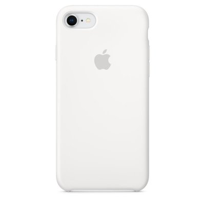 Apple Silikonskal Original för iPhone 7/SE 2 - vit