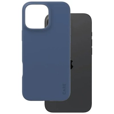 PanzerGlass Care Fashionable Case till iPhone 16 Pro Max Blå