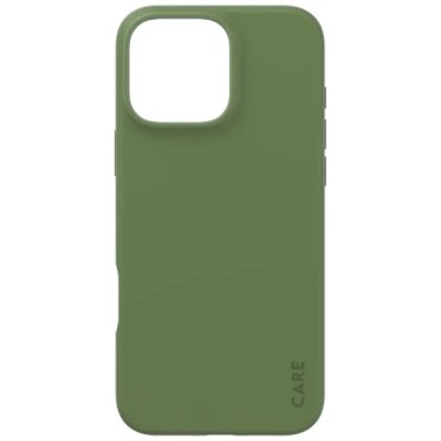 PanzerGlass Care Fashionable Case till iPhone 16 Pro Max Grön