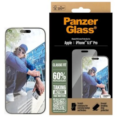 PanzerGlass Skärmskydd Apple iPhone 16 Pro Max 6.9 Klassisk Passform