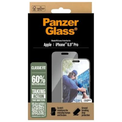PanzerGlass Skärmskydd Apple iPhone 16 Pro Max 6.9 Klassisk Passform