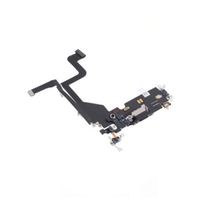 Phone 13 Pro Laddkontakt Flexkabel Svart Reservdel