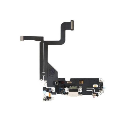 Phone 13 Pro Laddkontakt Flexkabel Vit Reservdel