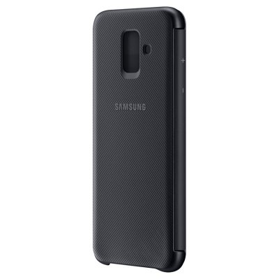 Samsung Galaxy A6 2018 Plånboksfodral Original Svart plånboksfodral original