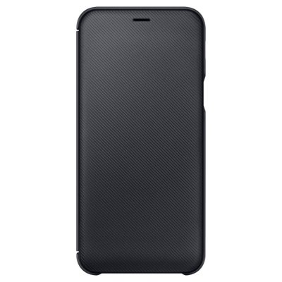Samsung Galaxy A6 2018 Plånboksfodral Original Svart plånboksfodral original