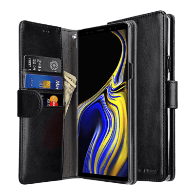 Samsung Galaxy Note 9 Plånboksfodral Svart MELKCO