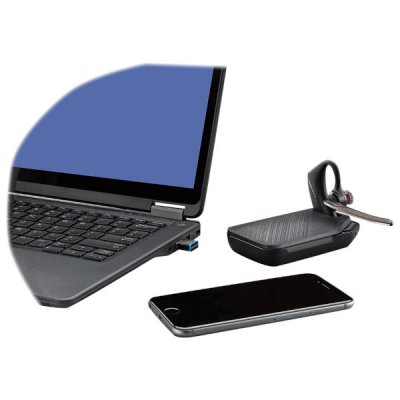 Poly Plantronics Voyager 5200 UC Trådlöst Headset Svart