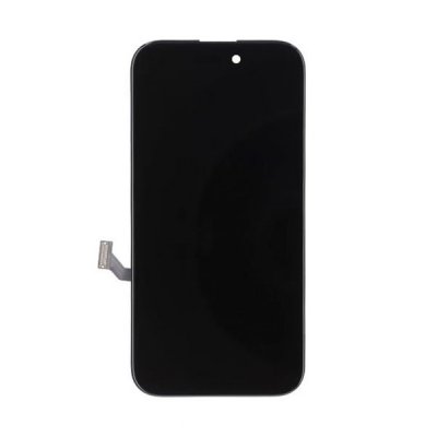 Premium InCell LCD Skärm för iPhone 15 RJ Svart med Flyttbar IC