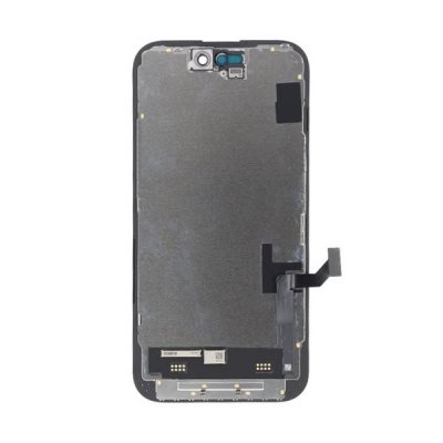 Premium InCell LCD Skärm för iPhone 15 RJ Svart med Flyttbar IC