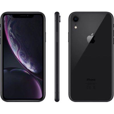 refurbished apple iphone xr 64 gb grade class a toppskick klass a svart färg