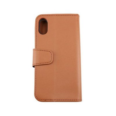 revlon iphone x xs plånboksfodral tpu pu artificiellt läder 6st kortfack färg gyllenbrun