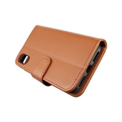 revlon iphone x xs plånboksfodral tpu pu artificiellt läder 6st kortfack färg gyllenbrun