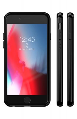 iphone 6/6s skal Black Marble