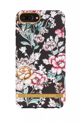 Richmond & Finch skal för iPhone 6/6S/7/8 Plus, Black Floral