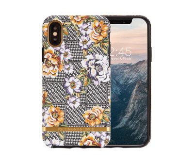 Richmond & Finch skal för iPhone X/XS, Floral Tweed