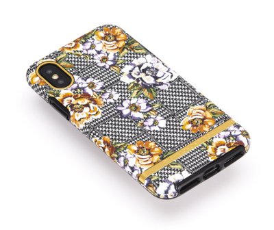 Richmond & Finch skal för iPhone X/XS, Floral Tweed