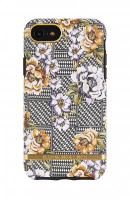 Richmond & Finch skal för iPhone 6/6S/7/8, Floral Tweed