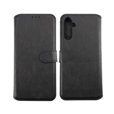 RV Samsung Galaxy A54 Magnet Wallet Case Plånboksfodral Svart