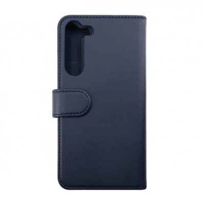 rv samsung galaxy s23 magnet plånboksfodral med kortfack och sidofack blå