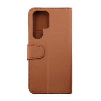rv samsung galaxy s23 ultra plånboksfodral med extra kortfack brun